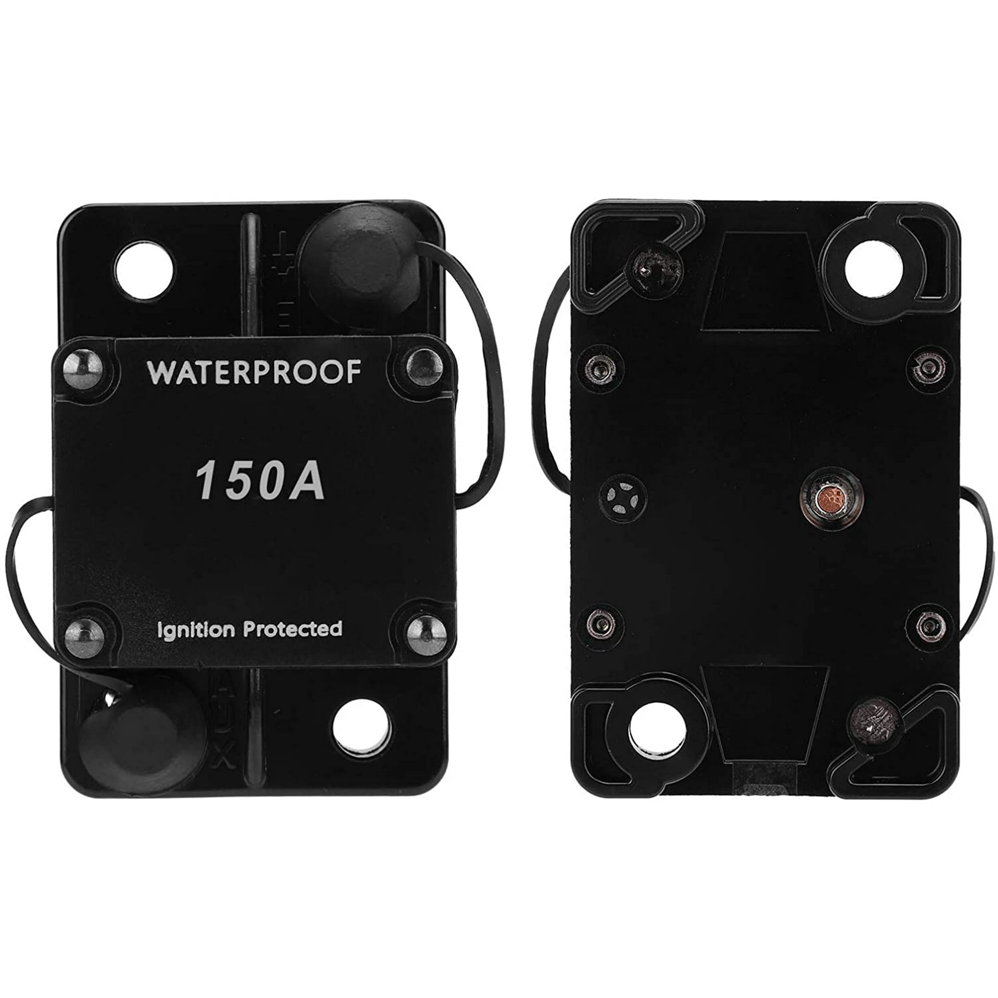 HT-608 Circuit Breaker Waterproof Automatic Switch Auto Reset Fuse Holder Fuse Inverter Overload Protection DC12-24V 60A HT-608 Circuit Breaker Waterproof Automatic Switch Auto Reset Fuse Holder Fuse Inverter Overload Protection DC12-24V 60A